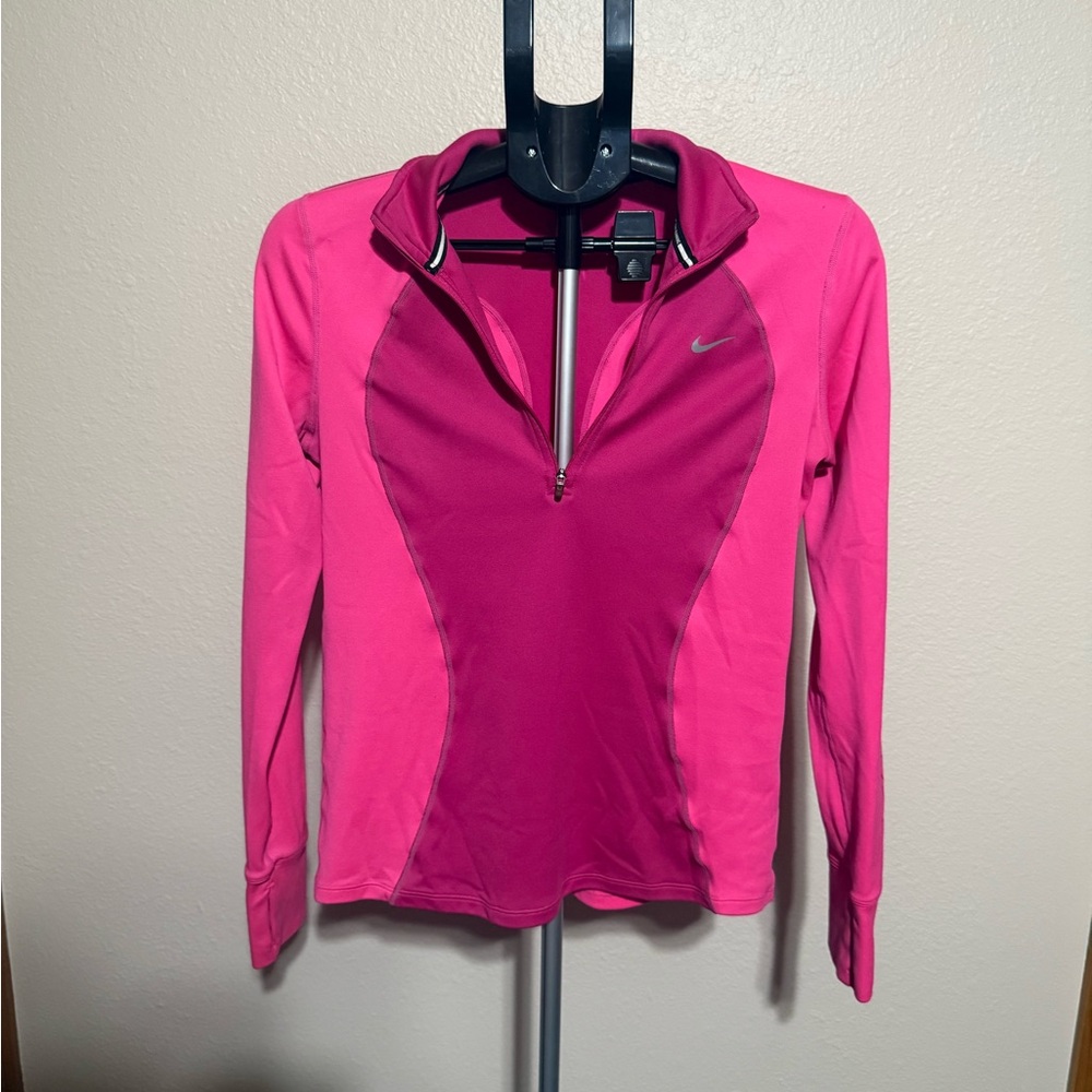 Nike Women's Fuchsia‎ Long Sleeve Top